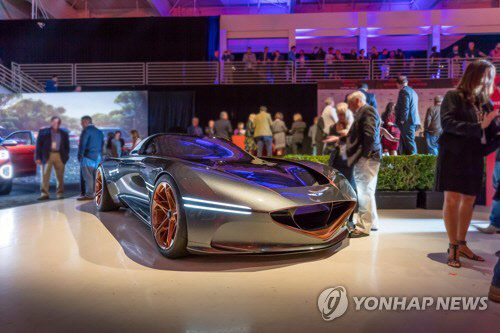 제네시스 브랜드, '몬터레이 카 위크 2018' 참가 [현대기아차 제공=연합뉴스]